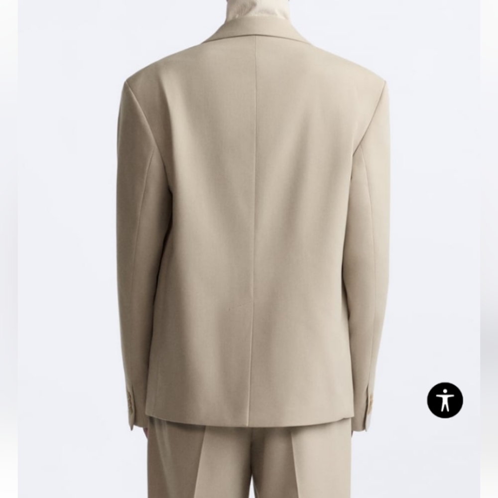 Zara straight suit jacket - Picture 8 of 11